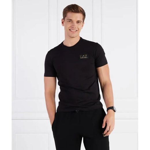 EA7 T-shirt | Regular Fit ze sklepu Gomez Fashion Store w kategorii T-shirty męskie - zdjęcie 184326477