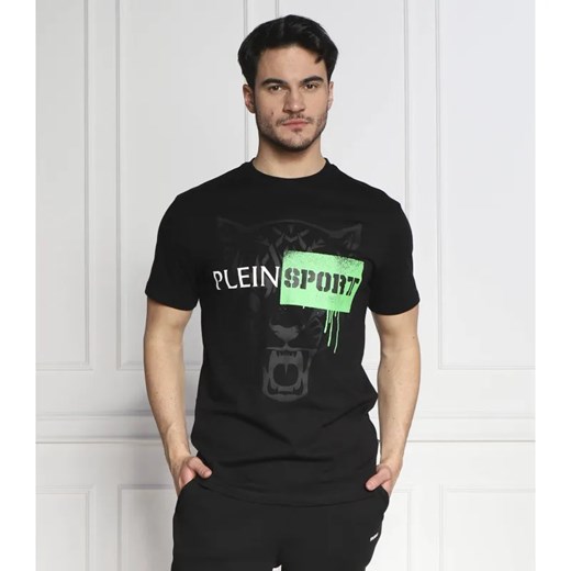 Plein Sport T-shirt | Regular Fit ze sklepu Gomez Fashion Store w kategorii T-shirty męskie - zdjęcie 184326527