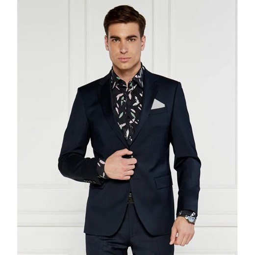 Joop! Wełniana marynarka Herby | Slim Fit ze sklepu Gomez Fashion Store w kategorii Marynarki męskie - zdjęcie 184326546