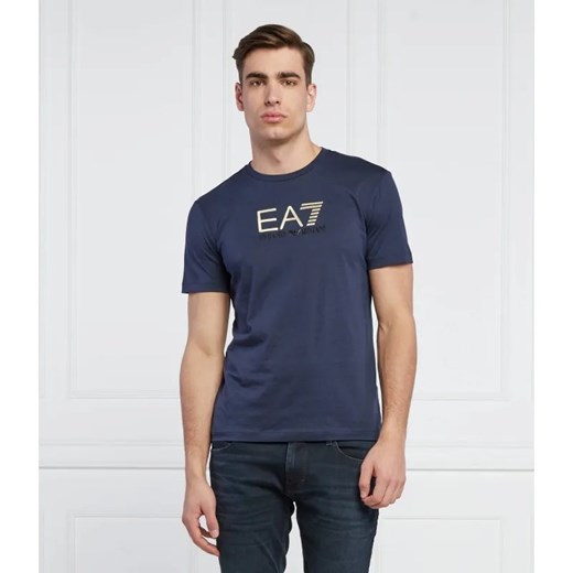 EA7 T-shirt | Regular Fit ze sklepu Gomez Fashion Store w kategorii T-shirty męskie - zdjęcie 184326598