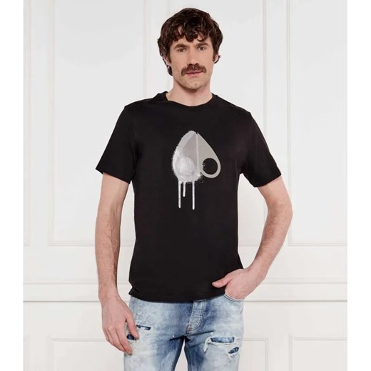 Moose Knuckles T-shirt AUGUSTINE | Regular Fit ze sklepu Gomez Fashion Store w kategorii T-shirty męskie - zdjęcie 184326607