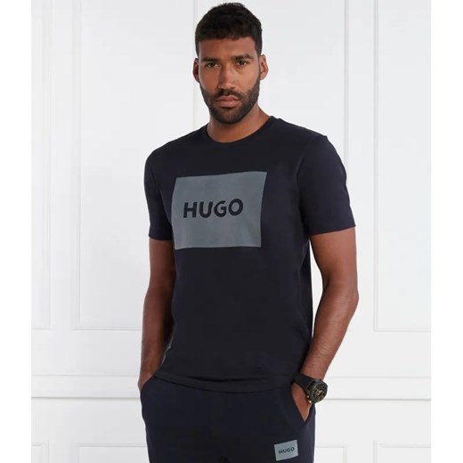 HUGO T-shirt Dulive | Regular Fit ze sklepu Gomez Fashion Store w kategorii T-shirty męskie - zdjęcie 184326726
