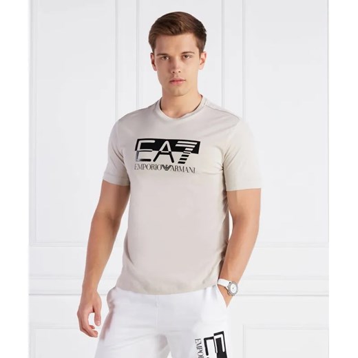 EA7 T-shirt | Regular Fit ze sklepu Gomez Fashion Store w kategorii T-shirty męskie - zdjęcie 184326728