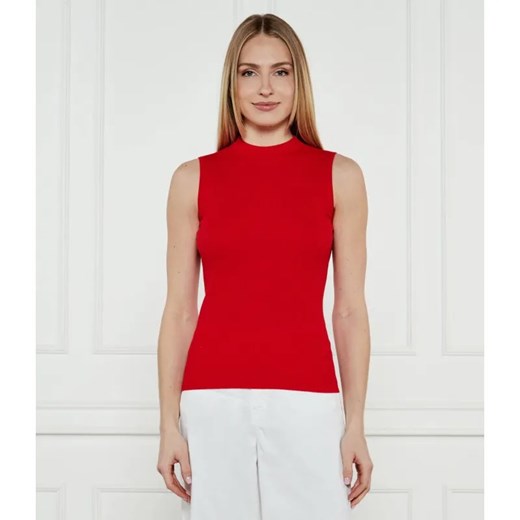 BOSS BLACK Top Feskies | Slim Fit ze sklepu Gomez Fashion Store w kategorii Bluzki damskie - zdjęcie 184326749