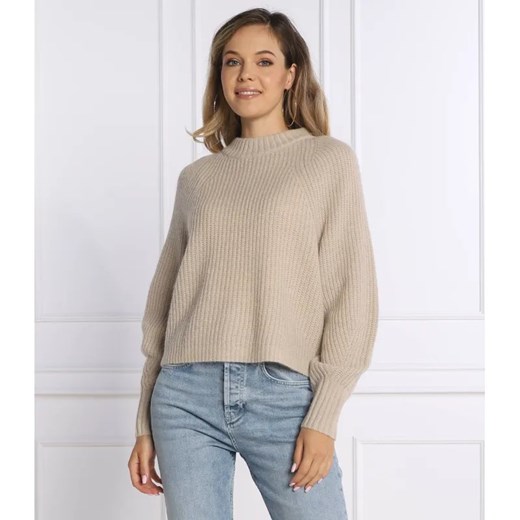 HUGO Wełniany sweter Sottavie | Regular Fit ze sklepu Gomez Fashion Store w kategorii Swetry damskie - zdjęcie 184326779
