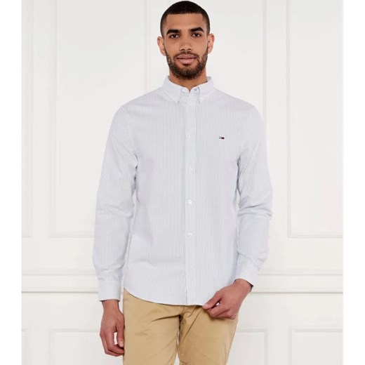 Tommy Jeans Koszula | Slim Fit | oxford ze sklepu Gomez Fashion Store w kategorii Koszule męskie - zdjęcie 184326788