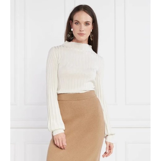 Liviana Conti Półgolf Wełniany sweter | Slim Fit ze sklepu Gomez Fashion Store w kategorii Swetry damskie - zdjęcie 184326808