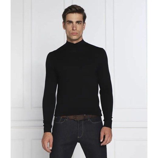 Calvin Klein Wełniany golf | Slim Fit ze sklepu Gomez Fashion Store w kategorii Swetry męskie - zdjęcie 184326867
