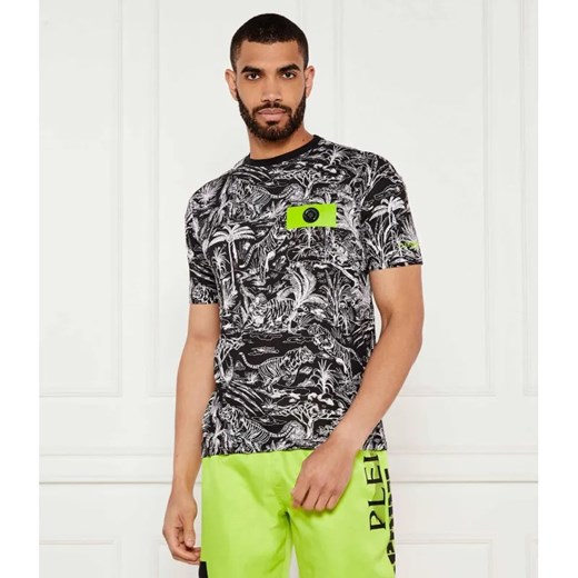 Plein Sport T-shirt | Regular Fit ze sklepu Gomez Fashion Store w kategorii T-shirty męskie - zdjęcie 184326889