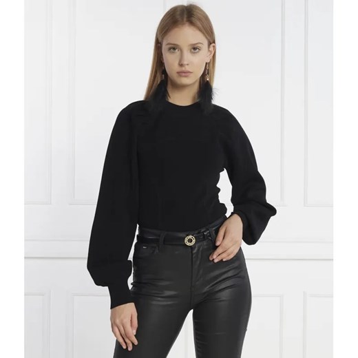 Karl Lagerfeld Sweter | Regular Fit ze sklepu Gomez Fashion Store w kategorii Swetry damskie - zdjęcie 184326897