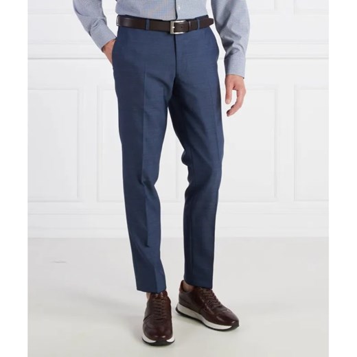 Oscar Jacobson Wełniane spodnie Denz | Slim Fit Oscar Jacobson 52 promocyjna cena Gomez Fashion Store