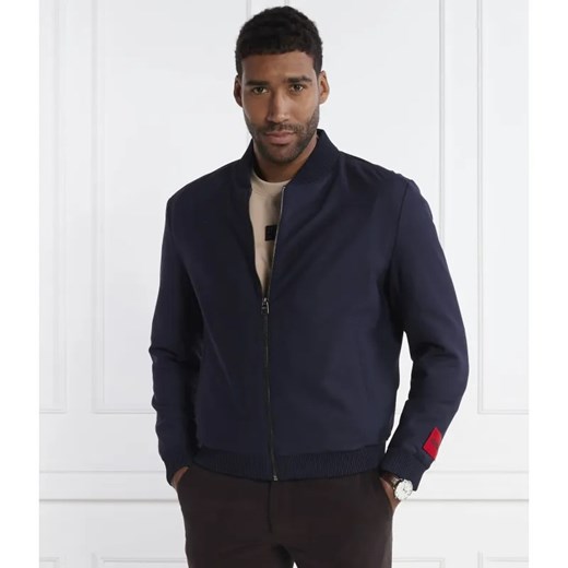 HUGO Wełniana kurtka bomber Ukashi232X | Regular Fit ze sklepu Gomez Fashion Store w kategorii Kurtki męskie - zdjęcie 184327056