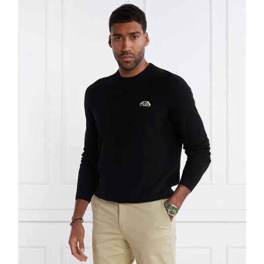 Alexander McQueen Kaszmirowy sweter | Regular Fit | z dodatkiem wełny ze sklepu Gomez Fashion Store w kategorii Swetry męskie - zdjęcie 184327086
