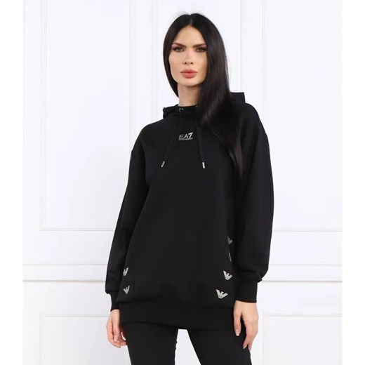 EA7 Bluza | Oversize fit ze sklepu Gomez Fashion Store w kategorii Bluzy damskie - zdjęcie 184327176