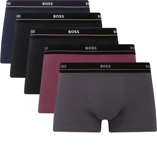 BOSS BLACK Bokserki 5-pack Essential ze sklepu Gomez Fashion Store w kategorii Majtki męskie - zdjęcie 184327187