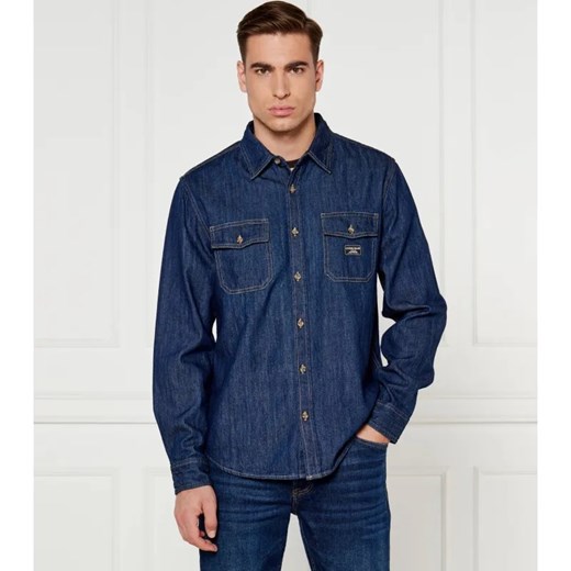 Guess Jeans Jeansowa koszula | Regular Fit ze sklepu Gomez Fashion Store w kategorii Koszule męskie - zdjęcie 184327199