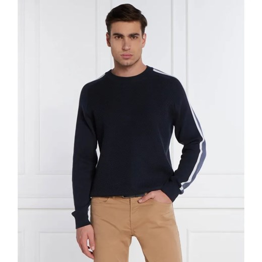 BOSS BLACK Sweter Pontevico | Regular Fit ze sklepu Gomez Fashion Store w kategorii Swetry męskie - zdjęcie 184327216