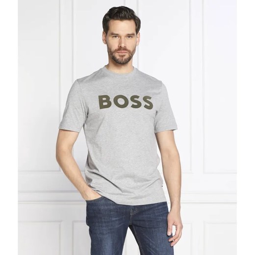 BOSS BLACK T-shirt Tiburt 318 ze sklepu Gomez Fashion Store w kategorii T-shirty męskie - zdjęcie 184327266
