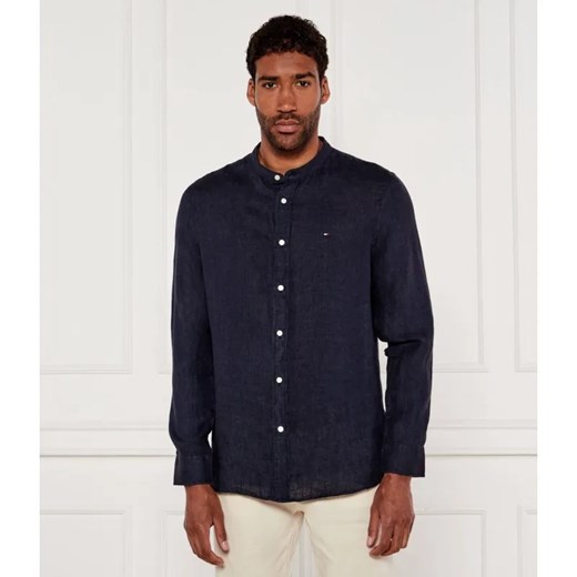 Tommy Hilfiger Lniana koszula | Regular Fit ze sklepu Gomez Fashion Store w kategorii Koszule męskie - zdjęcie 184327289