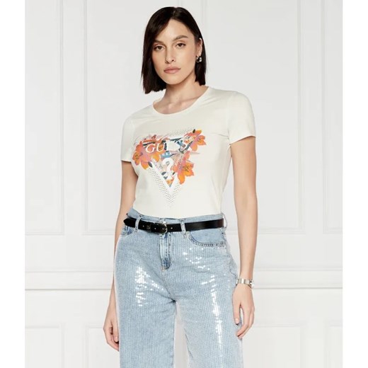 GUESS T-shirt | Regular Fit ze sklepu Gomez Fashion Store w kategorii Bluzki damskie - zdjęcie 184327305