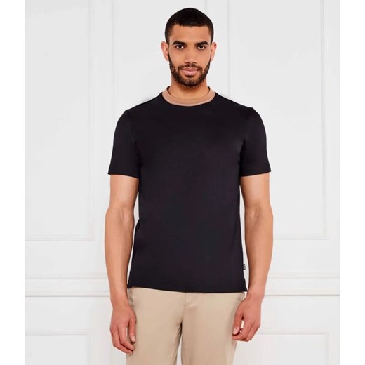 BOSS BLACK T-shirt H-Tessler 199 | Slim Fit | mercerised ze sklepu Gomez Fashion Store w kategorii T-shirty męskie - zdjęcie 184327387