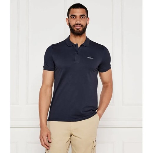 Aeronautica Militare Polo | Slim Fit ze sklepu Gomez Fashion Store w kategorii T-shirty męskie - zdjęcie 184327407
