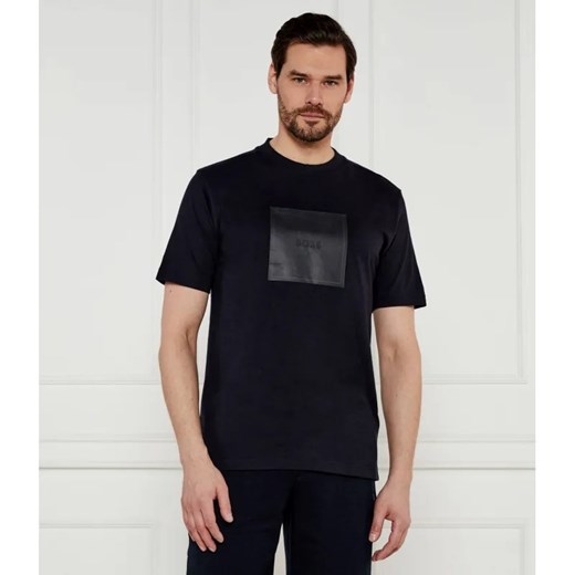 BOSS GREEN T-shirt Logo Rib | Regular Fit ze sklepu Gomez Fashion Store w kategorii T-shirty męskie - zdjęcie 184327415