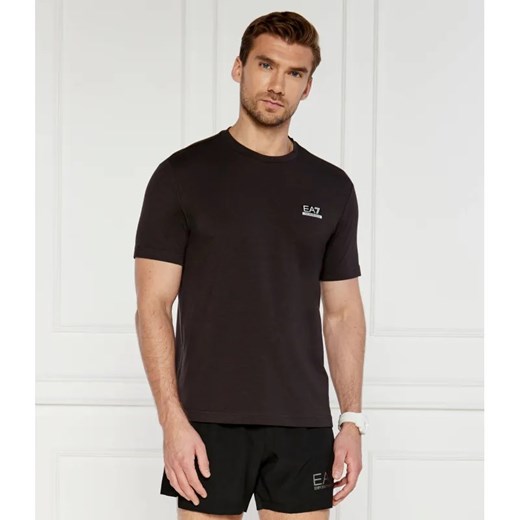 EA7 T-shirt | Regular Fit ze sklepu Gomez Fashion Store w kategorii T-shirty męskie - zdjęcie 184327435
