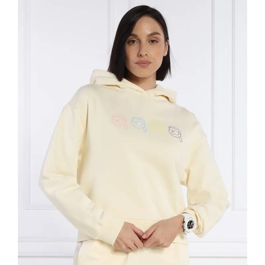 Karl Lagerfeld Bluza ikonik 2.0 | Relaxed fit Karl Lagerfeld L okazja Gomez Fashion Store