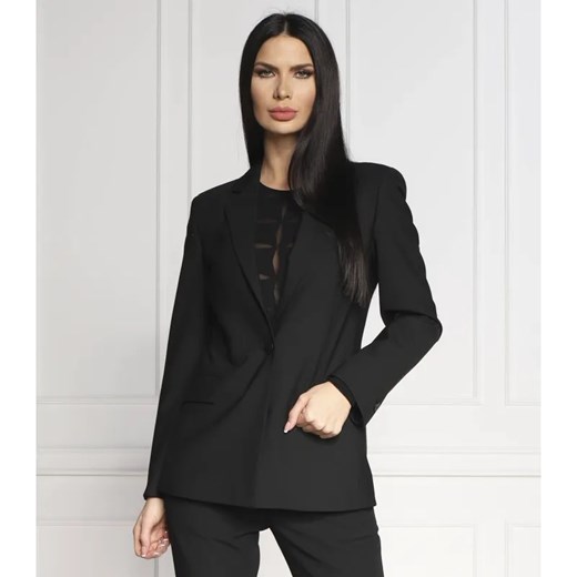 HUGO Marynarka Atana | Slim Fit | z dodatkiem wełny ze sklepu Gomez Fashion Store w kategorii Marynarki damskie - zdjęcie 184327489