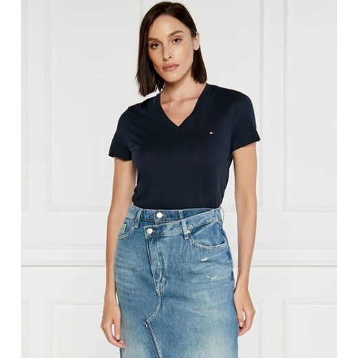 Tommy Hilfiger T-shirt HERITAGE | Regular Fit Tommy Hilfiger XS wyprzedaż Gomez Fashion Store