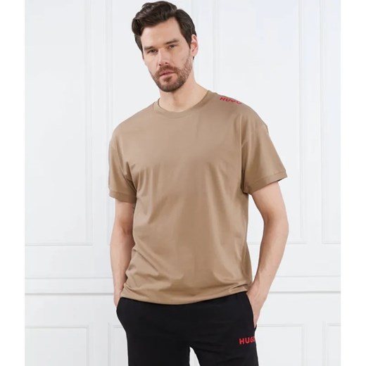 Hugo Bodywear T-shirt Labelled | Regular Fit ze sklepu Gomez Fashion Store w kategorii T-shirty męskie - zdjęcie 184327517