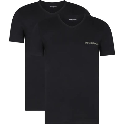 Emporio Armani T-shirt 2-pack | Regular Fit ze sklepu Gomez Fashion Store w kategorii T-shirty męskie - zdjęcie 184327527