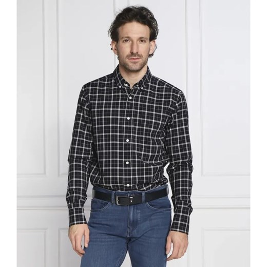 BOSS BLACK Koszula | Regular Fit | z dodatkiem wełny ze sklepu Gomez Fashion Store w kategorii Koszule męskie - zdjęcie 184327545