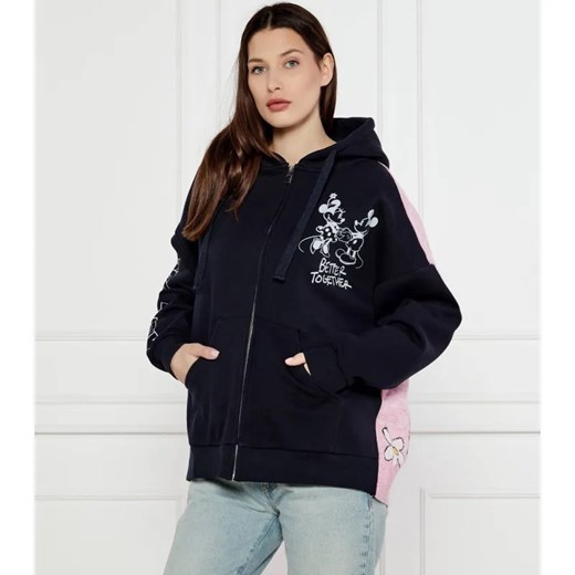 Desigual Bluza MICKEY MOUSE DESIGUAL X DISNEY | Regular Fit | z dodatkiem wełny ze sklepu Gomez Fashion Store w kategorii Bluzy damskie - zdjęcie 184327567