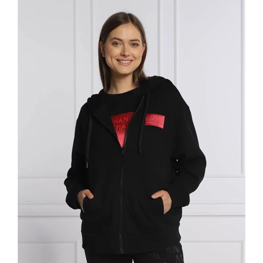 Armani Exchange Bluza | Regular Fit ze sklepu Gomez Fashion Store w kategorii Bluzy damskie - zdjęcie 184327577