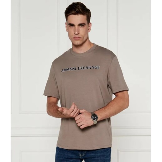 Armani Exchange T-shirt | Regular Fit ze sklepu Gomez Fashion Store w kategorii T-shirty męskie - zdjęcie 184327677