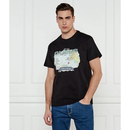 GUESS T-shirt | Regular Fit ze sklepu Gomez Fashion Store w kategorii T-shirty męskie - zdjęcie 184327715