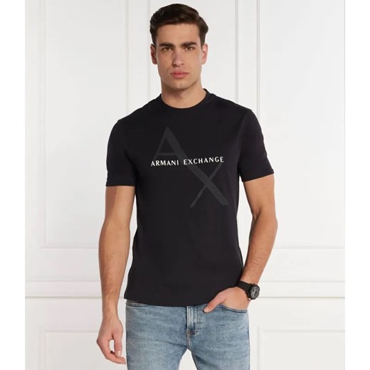 Armani Exchange T-shirt | Regular Fit ze sklepu Gomez Fashion Store w kategorii T-shirty męskie - zdjęcie 184327765
