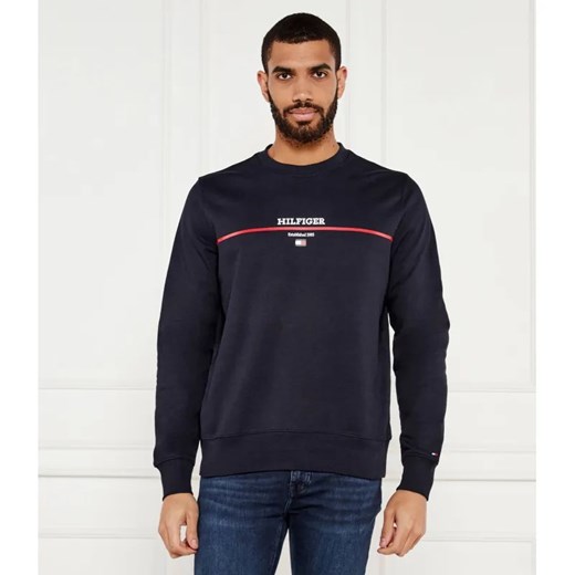 Tommy Hilfiger Bluza terry | Regular Fit ze sklepu Gomez Fashion Store w kategorii Bluzy męskie - zdjęcie 184327778