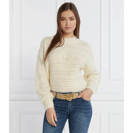 Pinko Wełniany sweter | Regular Fit ze sklepu Gomez Fashion Store w kategorii Swetry damskie - zdjęcie 184327815