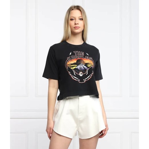 The Kooples T-shirt | Regular Fit ze sklepu Gomez Fashion Store w kategorii Bluzki damskie - zdjęcie 184327857
