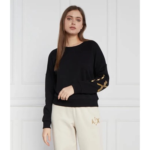 Armani Exchange Bluza | Regular Fit ze sklepu Gomez Fashion Store w kategorii Bluzy damskie - zdjęcie 184327869