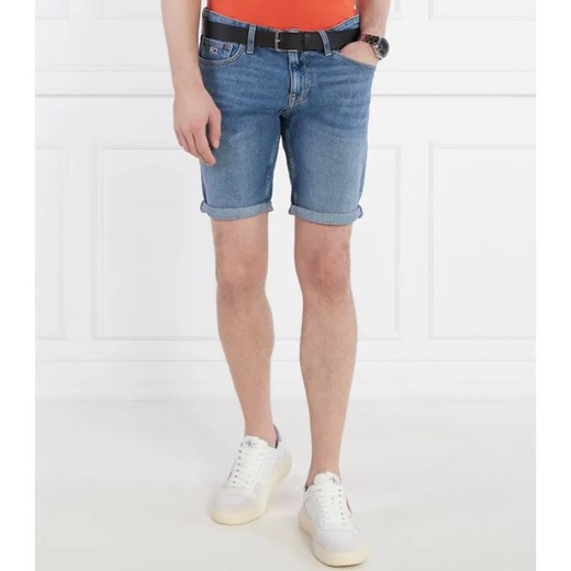 Tommy Jeans Jeansowe szorty Scanton | Slim Fit ze sklepu Gomez Fashion Store w kategorii Spodenki męskie - zdjęcie 184327896