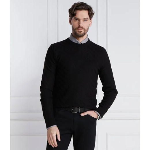 BOSS BLACK Wełniany sweter Palwino | Regular Fit ze sklepu Gomez Fashion Store w kategorii Swetry męskie - zdjęcie 184327899