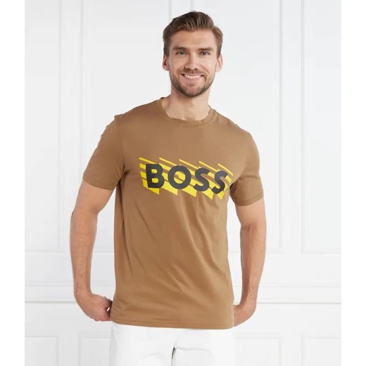 BOSS ORANGE T-shirt Tee | Regular Fit ze sklepu Gomez Fashion Store w kategorii T-shirty męskie - zdjęcie 184327915