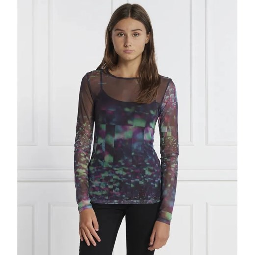 Calvin Klein Jeans Bluzka | Regular Fit ze sklepu Gomez Fashion Store w kategorii Bluzki damskie - zdjęcie 184327926