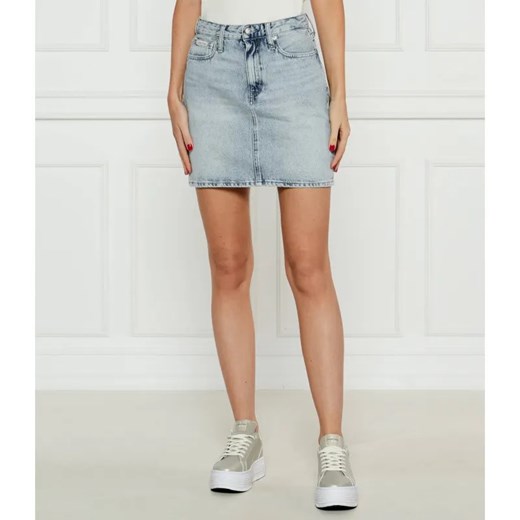 Calvin Klein Jeans Jeansowa spódnica ze sklepu Gomez Fashion Store w kategorii Spódnice - zdjęcie 184327945