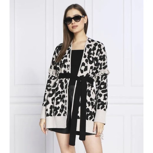 Marella SPORT Kardigan | Regular Fit | z dodatkiem wełny i kaszmiru ze sklepu Gomez Fashion Store w kategorii Swetry damskie - zdjęcie 184327958