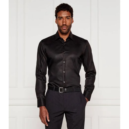 BOSS BLACK Koszula H-HANK-kent-C1-214 | Slim Fit ze sklepu Gomez Fashion Store w kategorii Koszule męskie - zdjęcie 184327968